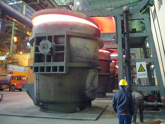 临沂钢铁厂采购纳米隔热板用于120t钢包